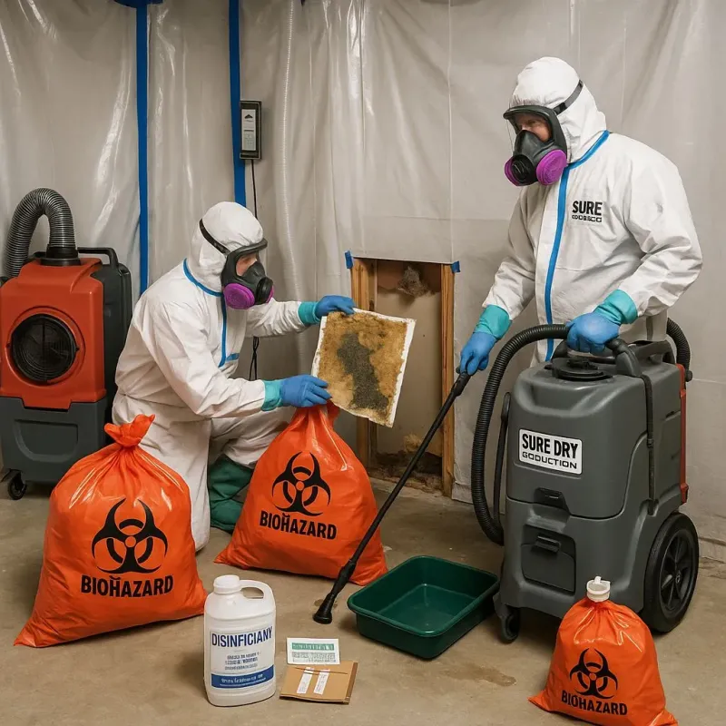 Contaminated Water Handling Protocols process in Cibolo, TX