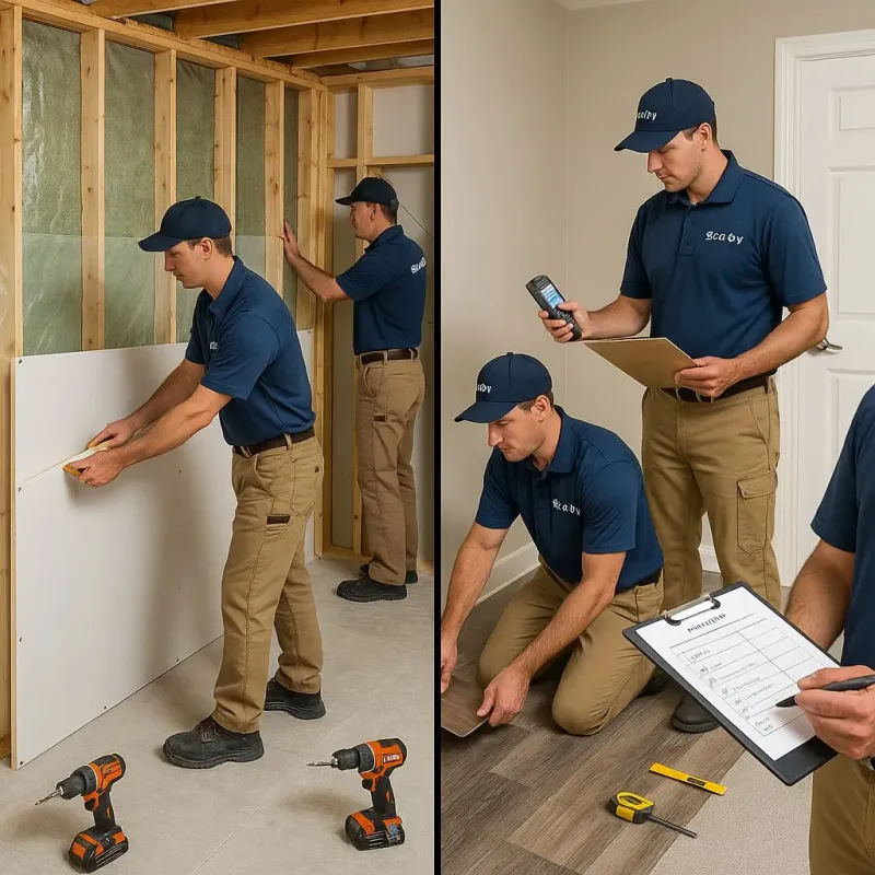 Repairs and Reconstruction process in Cibolo, TX